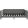 vidaXL Daybed with Mattress Dark Grey Soffa 213cm 3-sits
