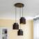 Soho Black/Gold Pendellampa ∅ 45cm