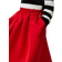 Twinset Duchesse Skirt with Pleats - Ultra Red (232GJ2212)