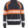 Blåkläder 3359 Hi-Vis Sweater - Mid Grey/Orange