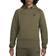 NIKE Men's Sportswear Tech Fleece Pullover Hoodie - Medium Olive/Black