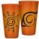 ABYstyle Naruto Konoha & Seal Drinking Glass 40cl 2pcs