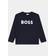 BOSS Kids' Long Sleeved T-shirt - Marinblå/Vit