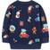 Boy's Christmas Print LS Sweatshirt - Royal Blue