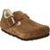 Birkenstock London Shearling Suede Leather - Dark Tea