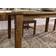 Massivmoebel24 Rodez Oiled Dark Brown Dining Table 90x220cm