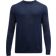 Jil Sander Men's Wool Loose Knit Sweater - Dark Blue