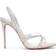 Christian Louboutin Emilie Glittered - Silver/Lin Silver