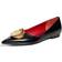 Tory Burch Patos Flat Perfect Black/Ancient Gold