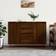 vidaXL Engineered Wood Brown Oak Skænk 104x70cm