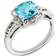 Jewelrypot Ring - Silver/Topaz/Diamonds