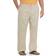 DXL Big & Tall Linen-Blend Drawstring Pants - Natural