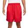 NIKE Men's Club Woven Flow Shorts - University Red/White