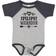 Inktastic Baby's Epilepsy Warrior Awareness Support Gif Bodysuit - Heather/Navy