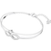 Swarovski Infinity Bangle - Silver/Transparent