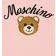 Moschino Teddy Bear Sweatshirt Dress - Confetti Pink