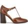 Nine West Janky T Strap Heels Brown