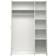 Tvilum Space White Garderobeskab 115.8x175.4cm