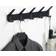 Millex Row Of Pegs Black Klädkrok 60cm