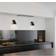 Nordlux Pop Matt Black Wall light ∅ 15.5cm