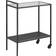 AC Design Furniture Seaford Black Carrello Tavolo 30x60cm