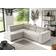 Fun furniture Cesena Beige Sofa 270cm 6 Seater