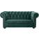 Vega Chesterfield Velvet Spruce Green Divano 167cm Divano 2 Posti