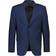 Lindbergh Superflex Modern Fit Blazer - Blue/Dk Blue Mel