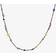 Maanesten Gold Plated Tita Multi Stone Necklace 2680A Purple