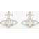 Vivienne Westwood Olympia Women's Cubic Zirconia Pearl Earrings, One