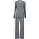 SKIMS Pajama Set Grey Soft Lounge