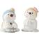 Klarborg Snowmen Thamias and Time 2023 White Dekorationsfigur 5cm 2stk