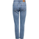 Only Emily Life Hw Ankle Straight Fit Jeans - Blue/Medium Blue Denim