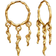 Maanesten Mira Earrings - Gold