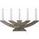 Star Trading Navida Brown Adventsljusstake 42cm