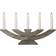 Star Trading Navida Brown Candle Bridge 42cm