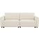 Serta Giles Ivory Sofa 91.7" 3 Seater