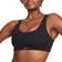 Nike Alate All U Women's Light-Support Lightly Lined Ribbed Sports Bra - Black/White