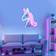 Leuchten Direkt Neon Unicorn LED-væglampe Vægarmatur