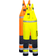 Portwest TX52 Dijon Hi-Vis Contrast Work Bib & Brace