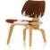 Vitra LCW Cowhide/Brown/White/Natural Ash Fauteuil 68cm