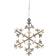 Star Trading Snowflake Icy Weihnachtsstern 18cm