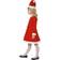 Smiffys Costume Mini Miss Santa Flanelle Enfant Rouge