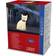 Konstsmide Sitting Cat Acrylic LED Julelampe 34cm
