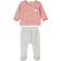 Vertbaudet Christmas Velour Pyjamas for Babies - Marl Grey