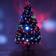 Homcom Pre-Lit Artificial Green Christmas Tree 120cm