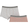 Petit Bateau Melange Boxer Shorts 2-pack - Grey/Red