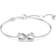 Swarovski Hyperbola Bracelet - Silver/Transparent