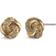 Lauren Ralph Lauren Pave Knot Stud Earrings - Gold/Silver/Transparent