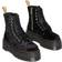 Dr. Martens Vegan Jadon Boot Max Crushed Velvet Platforms - Black/Crushed Velvet